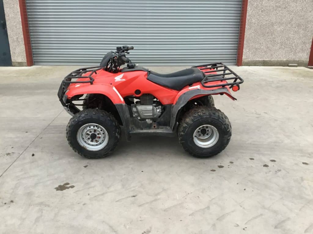 Honda 250 quad Barrett Machinery