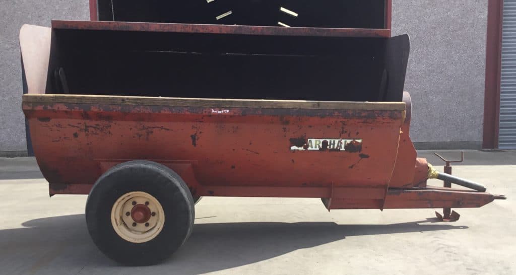 Marshall 7.5cube dung spreader Barrett Machinery